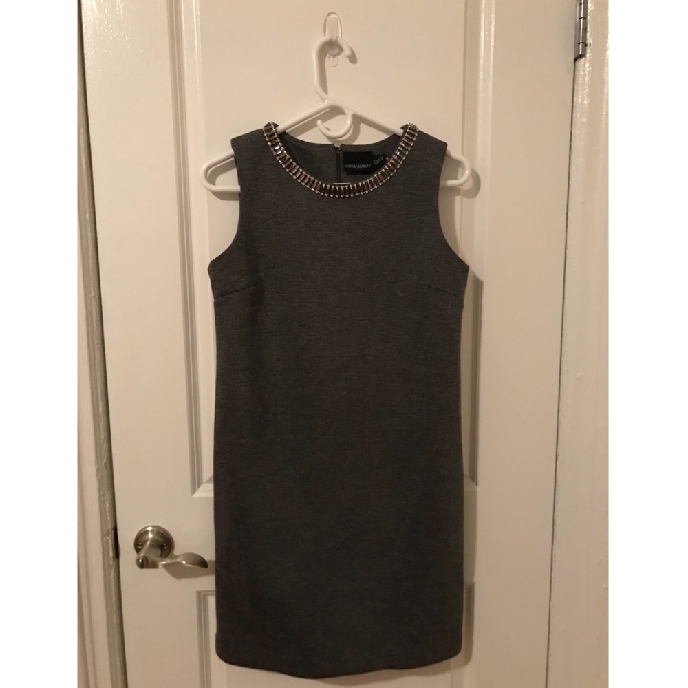 Embellish Grey Cynthia Rowley Dress
